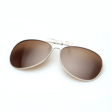 Load image into Gallery viewer, XojoX Clip on Sunglasses Polarized Men Brand Designer Pilot Sun Glasses Clip Myopia Night Driving Goggles Male Eyeglasses UV400
