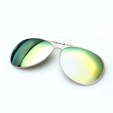 Load image into Gallery viewer, XojoX Clip on Sunglasses Polarized Men Brand Designer Pilot Sun Glasses Clip Myopia Night Driving Goggles Male Eyeglasses UV400