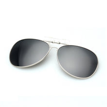 Load image into Gallery viewer, XojoX Clip on Sunglasses Polarized Men Brand Designer Pilot Sun Glasses Clip Myopia Night Driving Goggles Male Eyeglasses UV400