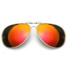 Load image into Gallery viewer, XojoX Clip on Sunglasses Polarized Men Brand Designer Pilot Sun Glasses Clip Myopia Night Driving Goggles Male Eyeglasses UV400