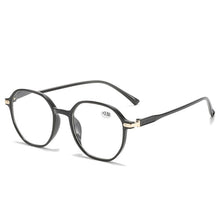 Load image into Gallery viewer, XojoX Gradient Reading Glasses for Women Men Irregular Farsightedness Eyewear Transparent Presbyopia Diopter +1.5 2.5