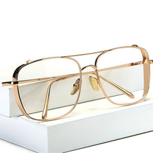 Load image into Gallery viewer, XojoX Optical  Alloy Glasses Frame Women Men Oversized Transparent Eyeglasses Frames Myopia Glasses Male Female Eyewear