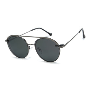 XojoX Sunglasses Men Polarized Magnetic Cover Clip on Sun Glasses Women Metal Oval Optical Eyeglasses UV400 Goggles