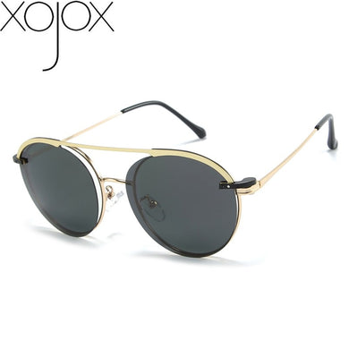 XojoX Sunglasses Men Polarized Magnetic Cover Clip on Sun Glasses Women Metal Oval Optical Eyeglasses UV400 Goggles