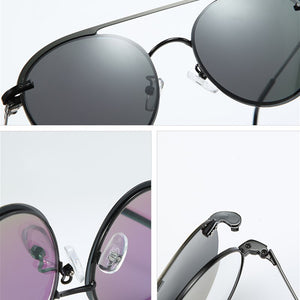 XojoX Sunglasses Men Polarized Magnetic Cover Clip on Sun Glasses Women Metal Oval Optical Eyeglasses UV400 Goggles