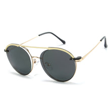 Load image into Gallery viewer, XojoX Sunglasses Men Polarized Magnetic Cover Clip on Sun Glasses Women Metal Oval Optical Eyeglasses UV400 Goggles