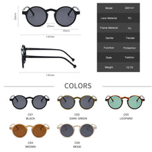 Load image into Gallery viewer, YAMEIZE  Vintage Round Sunglasses Men Brand Designer Retro Mens Round Glasses Fishing Driving Eyewear Gafas De Sol Unisex