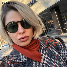Load image into Gallery viewer, YAMEIZE  Vintage Round Sunglasses Men Brand Designer Retro Mens Round Glasses Fishing Driving Eyewear Gafas De Sol Unisex