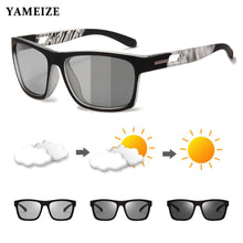 Load image into Gallery viewer, YAMEIZE Men Pochromic Sunglasses Polarized Sports Goggles Chameleon Color Changing Anti Glare Driving Sun Glasses Women Gafas