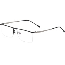 Load image into Gallery viewer, YIMARUILI Business Half-Frame Glasses Men&#39;s Ultralight Myopia Glasses Frame Optical Prescription Glasses P8827