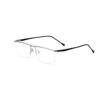 Load image into Gallery viewer, YIMARUILI Business Half-Frame Glasses Men&#39;s Ultralight Myopia Glasses Frame Optical Prescription Glasses P8827