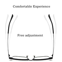 Load image into Gallery viewer, YIMARUILI Men&#39;s Retro Big Face Eyebrow Glasses Frame Ultra Light Pure Titanium square optical glasses frame 2311YJ