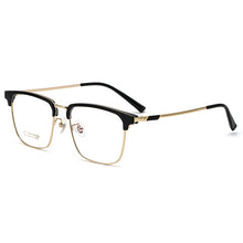 Load image into Gallery viewer, YIMARUILI Men&#39;s Retro Big Face Eyebrow Glasses Frame Ultra Light Pure Titanium square optical glasses frame 2311YJ