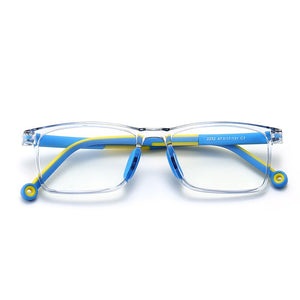 YIMARUILI Ultra-Light And Comfortable Children's Glasses Frame Safe Multicolor Anti-Blue Optical Prescription Glasses Frame 2232