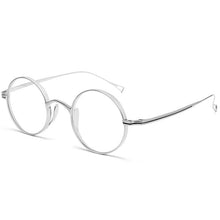 Load image into Gallery viewer, YIMARUILI Ultra-Light Pure Titanium Wide-Rim Glasses Frame Retro Round Glasses Frame Myopia Prescription Eyeglasses Frame 9818CK