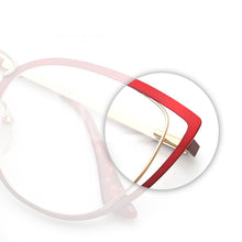 Load image into Gallery viewer, New Luxury Cat Eye Women's Glasses Frame Brand Design Retro Clear Round Glasses Optical Vintage Eyeglasses Vintage