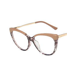 Load image into Gallery viewer, YOOSKE Anti Blue Light Blocking Glasses Frames Women Vintage Cat Eye Eyeglasses Ladies Computer Optical Frame Clear Spectacles