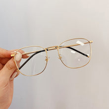 Carica l&#39;immagine nel visualizzatore di Gallery, YOOSKE Anti Blue Light Glasses Frame Mental Glasses Women Men Spectacle Glasses Frames  Glasses Transparent Glasses
