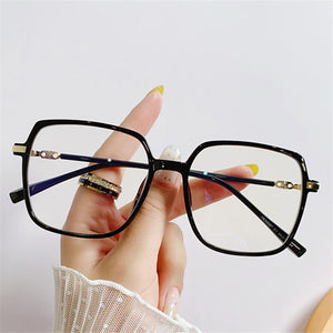 YOOSKE Anti Blue Light Glasses Frames Men Ultralight Optical Computer Eyeglasses Women TR90 Myopia Spectacle Frames
