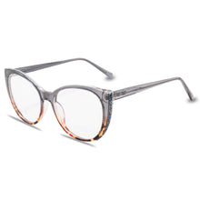 Load image into Gallery viewer, YOOSKE Anti Blue Light Glasses Frames Women Cat Eye Eyeglasses  Diamond-studded Design Bluelight Computer Optical Frame
