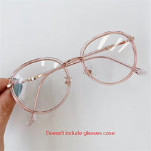 Load image into Gallery viewer, YOOSKE Anti Blue Light Glasses Transparent Round TR90 Eyeglasses Women Computer Optical Frames Men Unique Myopia Frame