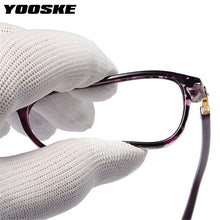 Load image into Gallery viewer, YOOSKE Anti Blue Light Reading Glasses Women Floral Printed Computer Protection Hyperopia Eyeglasses Diopter +1.0 1.5 2.5 3.0