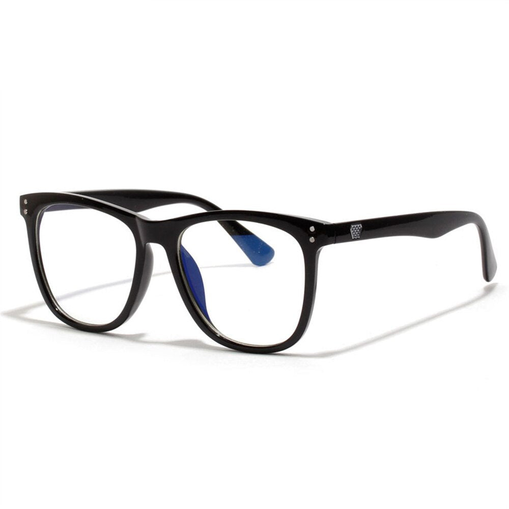 YOOSKE Anti Blue Ray Glasses Frame Women Reading Goggle Blue Light Proof Eyeglasses Computer Oversized Frames Optical Eyewear