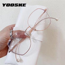 Load image into Gallery viewer, Anti-blue Light Glasses Frame Women Irregular Eyeglasses Unique Pearl Bent-leg Spectacle Frame Fashion Myopia Frames