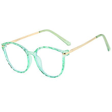 Carica l&#39;immagine nel visualizzatore di Gallery, YOOSKE Anti blue Light Glasses Frames Women Computer Eyewear ins Popular Cat Eye Glasses Eyeglasses Lady Clear Optical Frame