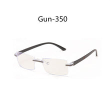 Load image into Gallery viewer, Anti-blue light Finished Myopia Glasses Rimless Eyeglasses Students Short Sighted Eyewear -1.0 -1.5 -2 -2.5 -3 -3.5 -4
