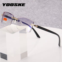Load image into Gallery viewer, Anti-blue light Finished Myopia Glasses Rimless Eyeglasses Students Short Sighted Eyewear -1.0 -1.5 -2 -2.5 -3 -3.5 -4