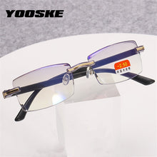 Load image into Gallery viewer, Anti-blue light Finished Myopia Glasses Rimless Eyeglasses Students Short Sighted Eyewear -1.0 -1.5 -2 -2.5 -3 -3.5 -4
