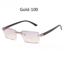 Load image into Gallery viewer, Anti-blue light Finished Myopia Glasses Rimless Eyeglasses Students Short Sighted Eyewear -1.0 -1.5 -2 -2.5 -3 -3.5 -4