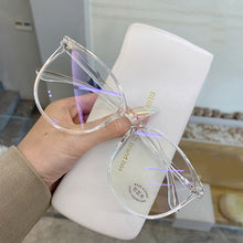 Load image into Gallery viewer, YOOSKE Blue Light Glasses Round Eyeglasses Frame For Woman Blocking Bluelight Glasses Fake Flat Mirror Computer Spectacle Frames