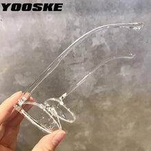Load image into Gallery viewer, YOOSKE Blue Light Glasses Round Eyeglasses Frame For Woman Blocking Bluelight Glasses Fake Flat Mirror Computer Spectacle Frames