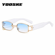Load image into Gallery viewer, Deisgn Vintage Square Sunglasses Men Women Metal Small Sun Glasses Retro Black Pink Trend 90s Eyewear UV400