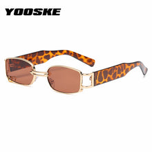 Load image into Gallery viewer, Deisgn Vintage Square Sunglasses Men Women Metal Small Sun Glasses Retro Black Pink Trend 90s Eyewear UV400