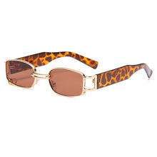 Load image into Gallery viewer, Deisgn Vintage Square Sunglasses Men Women Metal Small Sun Glasses Retro Black Pink Trend 90s Eyewear UV400