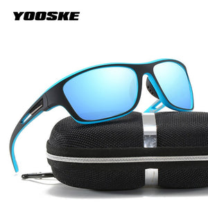 YOOSKE Brand  Polarized Sunglasses Men's Classic Travel Driving Sun Glasses Vintage Fishing  Cycling Sports Sunglass