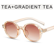 Load image into Gallery viewer, YOOSKE Brand Round Sunglasses Men  Brand Designer Vintage Small Sun Glasses Women Gray Pink Holiday Goggles Shades UV400