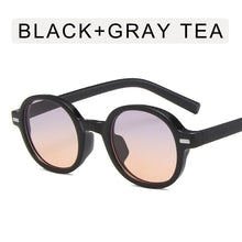 Load image into Gallery viewer, YOOSKE Brand Round Sunglasses Men  Brand Designer Vintage Small Sun Glasses Women Gray Pink Holiday Goggles Shades UV400