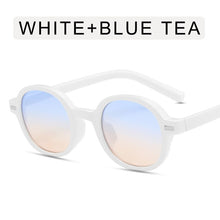 Load image into Gallery viewer, YOOSKE Brand Round Sunglasses Men  Brand Designer Vintage Small Sun Glasses Women Gray Pink Holiday Goggles Shades UV400