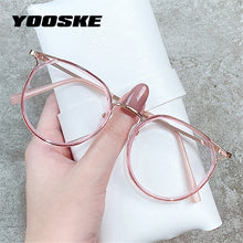 Load image into Gallery viewer, Cat Eye Glasses Frames Anti Blue Light Eyeglasses for Women Retro Optical Spectacles Ladies Fake Eyewear Myopia Frame