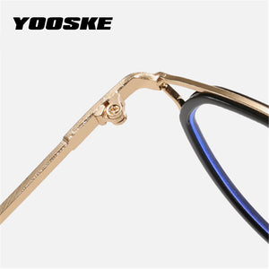 Cat Eye Glasses Frames Anti Blue Light Eyeglasses for Women Retro Optical Spectacles Ladies Fake Eyewear Myopia Frame