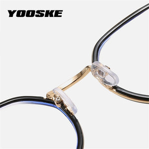 Cat Eye Glasses Frames Anti Blue Light Eyeglasses for Women Retro Optical Spectacles Ladies Fake Eyewear Myopia Frame
