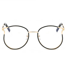 Load image into Gallery viewer, Cat Eye Glasses Frames Women Fake Eyeglasses for Ladies Transparent Eyewear Myopia Frame
