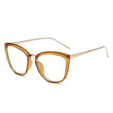 Load image into Gallery viewer, YOOSKE Cat Eye Glasses Frames Women Vintage Anti Blue Light Eyeglasses Ladies Computer Eyewear Clear Pink Optical Myopia Frame