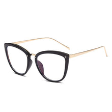 Load image into Gallery viewer, YOOSKE Cat Eye Glasses Frames Women Vintage Anti Blue Light Eyeglasses Ladies Computer Eyewear Clear Pink Optical Myopia Frame