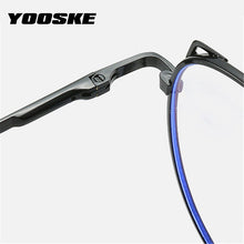 Load image into Gallery viewer, YOOSKE Cat Eye Metal Finished Myopia Glasses for Women Clear Spectacles Nearsighted Shortsighted with Diopter -0.5 1.0 to 4.0