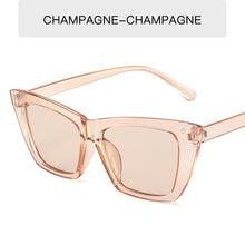 Load image into Gallery viewer, YOOSKE Cat Eye Sunglasses Women Jelly Blue Pink Sun Glasses Ladies  Designer Sexy Cateyes Eyewear UV400